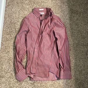 Worn once. Mens dressup button down